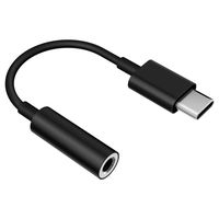 USB C to 3.5mm Headphone Jack Adapter, Madusei Type C to 3.5mm Audio Adapter for i Pad Pro Pixel 3/3XL/Moto Z/Huawei/Essential (Black)