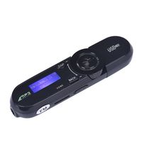 USB LCD Screen16GB Support Flash TF Player MP3 Music FM Radio - MP3 Music Player High Speed USB Data Transfer Supports FM Radio Function |Mini Size, Portable and Easily to Carry in Your Pocket|Black