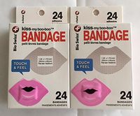 Kiss-My-Boo-Boo Pink Lips Bandage