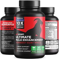 AZS Premium Male Enhancing Pills [10X Strength] - Increase Drive, Stamina & Endurance - Fast Acting & Natural Horny Goat Weed Supplement with 100mg Icariins