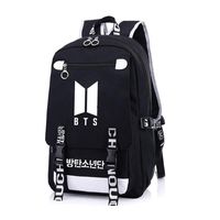 Bosunshine BTS Love Yourself V Suga Jin Jimin Jung Kook Casual Backpack Daypack Laptop Bag College Bag Book Bag School Bag (Black7)
