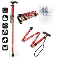 Walking Crutches,Lightweight Collapsible Walking Sticks,Walking Cane for Men and Walking Canes for Women Special Balancing