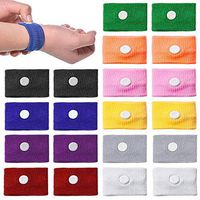 SPMA Anti-Nausea Wristbands Sickness Motion Sick Car Flying Pregnancy Sea Trips 2/5/8/10pair (10 Pair)