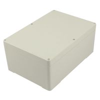 uxcell 265mm x 185mm x 115mm Rectangular Dustproof IP65 Plastic DIY Junction Box Case Grey