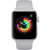 Apple Watch Series 3 - GPS - Silver Aluminum Case with Fog Sport Band - 42mm (Refurbished)