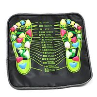 WG 1Pcs Foot Walk Massager Healthy Foot Walking Mat Reflexology Stone Foot Massage Pad Sole Acupunture Massager,A