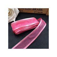 5M 25mm Satin Edge Organza Ribbon for Wedding Party Decoration Handmade Ribbon Gift Wrapping Hair Bows DIY Christmas Ribbon,Antique Zinc