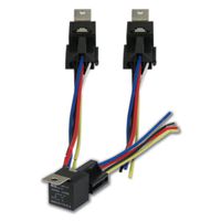 12V 30/40 AMP RELAY & WIRE HARNESS SPDT 40A (PACK OF 3)