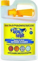Spray & Forget House & Deck Cleaner with Nestable Trigger, 1 Gallon Bottle, 1 Count, Outdoor Cleaner, Mold Remover, Mildew Remover