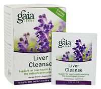 Gaia Herbs Liver Cleanse Herbal Tea - Supports Liver Health & Detoxification, with Schisandra for Antioxidant Support, 16 Tea Bags