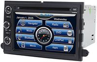 05 06 07 08 09 10 Ford F-250 F-350 In-Dash GPS Navigation DVD CD Player Bluetooth A2DP Audio Streaming 7 Inch Touchscreen FM AM Radio USB SD iPod-Ready iPhone-Ready Stereo Deck 2005 2006 2007 2008 2009 2010 F250 F350 Super Duty Pickup Truck AV Receiver