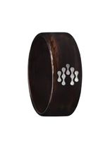 CNICK Smart NFC RFID Ring: Door Access, Manage NFC Android Devices and APPs, First Wooden Smart Ring for Men and Women. Fully Handcrafted. (7, Black Ebony)