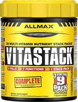 ALLMAX Nutrition Vitastack, Vitamin & Nutrient Stack Packs, 30 Pack