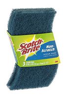 Scotch Brite 623S-14 Scotch-Brite No Scratch Scour Pads 3 Count