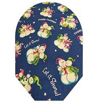 Holiday Snowmen Closed End Pouch Cover