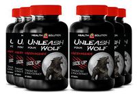 Organic longjack - Unleash Your Wolf - Size UP - Increase Male Sexual Endurance (6 Bottles)