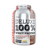 Whey Protein Powder Deluxe 100% by Nutrend Flavor Chocolate Almond 2250g Amino Acid (BCAA) Quickly digestible WPC Isolate WPI CFM Muscle Growth