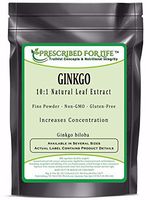 Ginkgo - 10:1 Natural Leaf Extract Powder (Ginkgo biloba), 10 kg