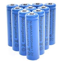 18X AA Rechargeable Batteries Ni-MH 3000mAh 1.2V Garden Solar Ni-MH Light LED US
