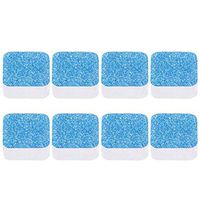 Libison Cleaning sheet, Washing Machine Cleaner Descaler Deep Cleaning, Decontamination Washing Tablets, 100% Brand New and Remover Deodorant Durable, 8PCS