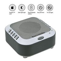 LMEIL Portable White Noise Machine, Sleep Sound Machine, Sleep Therapy Sound Spa Relaxation Machine with Auto-Off Timer, Sound Machine Suitable for Meditation Study Sleep Travel