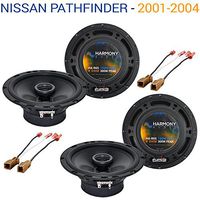 Compatible with Nissan Pathfinder 2001-2004 Factory Speaker Upgrade Harmony (2) R65 Package New