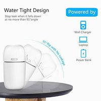 Smart Frog Essential Oil Diffuser Car Aroma Diffuser Cool Mist Humidifier Ultrasonic Aromatherapy Diffuser with Waterless Auto Shut-Off for Bedroom Office Vehicle Home Baby Room Yoga