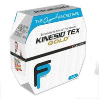 Kinesio Tex Gold Finger Print Tape Bulk Roll Color: Blue