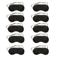 Ruikey 10 Pack Comfortable Air-permeable Sleep Eye Mask for a Full Night's Sleep