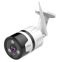 Outdoor Security Camera 1080P Wireless, WiFi Bullet Surveillance IP Camera Waterproof Security Smart Camera with Two Way Audio, Cloud Storage Motion Detection Night Vision Camera for Front Door Office