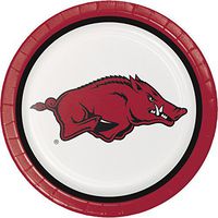 University of Arkansas Paper Plates, 24 ct