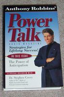 Anthony Robbins' Power Talk Audio Magazine -- Strategies for Lifelong Success -- The Power of Anticipation -- Special Introduction by Dr. Stephen Covey -- Audio Cassettes