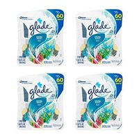 Glade PlugIns Scented Oil Air Freshener Refill, Aruba Wave, 1.34 fl. oz. - 4 Pack