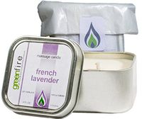 Greenfire French Lavender All Natural Massage Oil Candle (Size: 4 fl. Ounce)