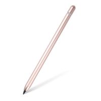 AMPLER Rechargeable Capacitive Stylus Digital Pen for Touchscreens, Touch Active Stylus Pen with 2.0 mm Fine Point Tip for iPad, iPhone, Good for Drawing, Writing - Rose Gold