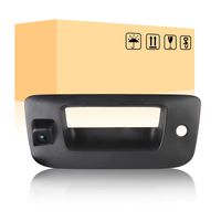 Tailgate Handle Backup Camera, CAR ROVER Reverse Rear View Cameras for Chevy Silverado 2007-2014 (Black, 1 Pack)