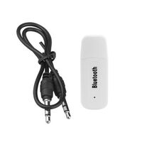 Mandalaa USB Car Adapter 3.5Mm Jack Receiver Wireless Aux Audio Mp3 Music Player Handsfree Car Tool ， Bluetooth Receiver Adapter
