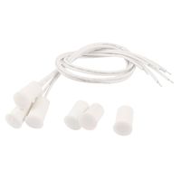 uxcell a14060400ux0199 Home Office Door Window Recessed Wired Sensor Alarm Contacts Magnetic Reed Switch 3 Piece, 0.35 inches Width, 9.06 inches Length