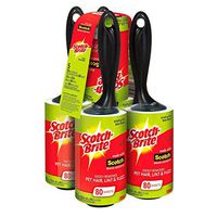 Scotch Brite Value Pack Lint Roller 5 Pk - 400 Sheets