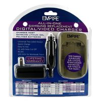 Replacement Charger for Samsung SLB-0637 Video Cameras - Empire Scientific #DVU-SAM1 R1