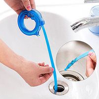 Kiorc Sink Cleaning Hook Bathroom Floor Drain Sewer Dredge Device Pipe Cleaner Hair Dredge Too