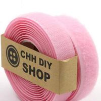 Coral Peach 1 Pack （6.6 ft） Cable Straps Cable Ties Hook Self Adhesive Cord Holders Loop Nylon Fastening Tape Wire Organizer for Cords Cable Management Reusable