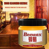 Wood Seasoning Beewax, Furniture Care Beeswax, Home Cleaning Complete Solution (80g)