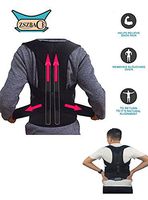 ZSZBACE Posture Brace for Weightlifting Belt for Cross Training, Squats, Weights and More, Adjustable Straps Waist Band for Pain Relief, Easy Back & Neck Support, Breathable & Durable (M)