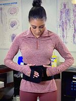 Back Brace-EZ Back (Large) by Doctor in the House, Doctor Created Custom Heat Mold Lumbar Support -Removable/Adjustable Posterior Panels, Lumbosacral Waist Protector, Lightweight Compression Belt