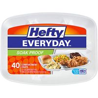 Hefty Compartment Foam Plate