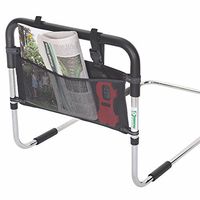 Essential Medical Supply Three Pocket Accessory Pouch for Bed Rail