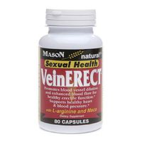 Mason Natural VeinERECT, Capsules 80 ea