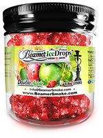 Double Apple 250G Ultra Premium Beamer Ice Drops Hookah Shisha Smoking Gel. Each Bowl Lasts 2-4 Hours! USA Made, Huge Clouds, Amazing Taste! Better Taste & Clouds Than Tobacco!