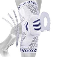 Knee Brace - Best Knee Protector with Patella Gel Pad & Spring Stabilizers - Compression Support for Pain Relief, Weak, Swollen, Injured Knee, Arthritis, Meniscus Tear, Sports Injury Recovery.